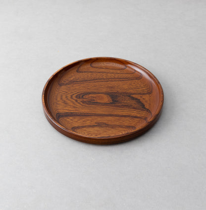 欅　漆　７寸　仁取盆