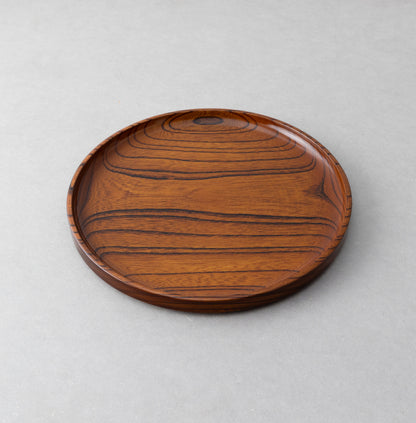 欅　漆　８寸　仁取盆