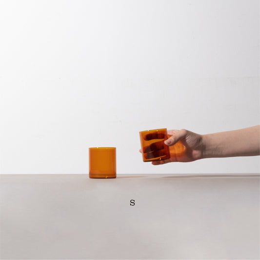 【２個セット】アンバーは日本限定の色です／BOROSIL VISION GLASS AMBER S