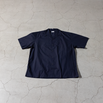【Open Collar Short Sleeve Shirt 】