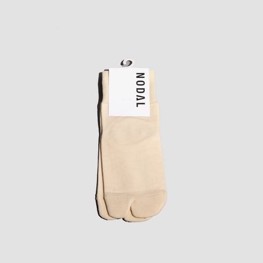 High Gauge Short Socks (Cream)