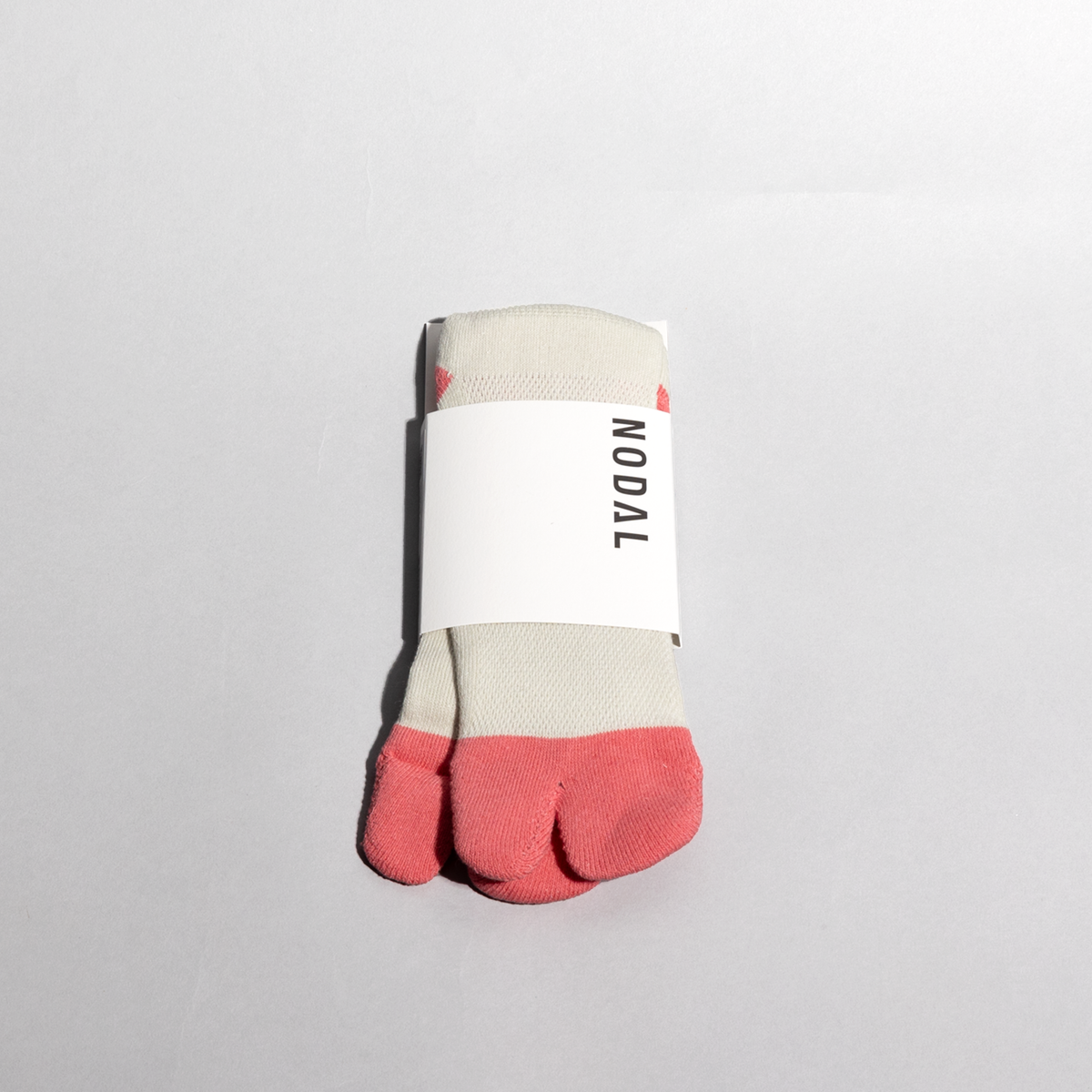 Cotten Linen Bicolor Socks (Pink)
